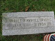 Irving, Harriet (Rayhill)